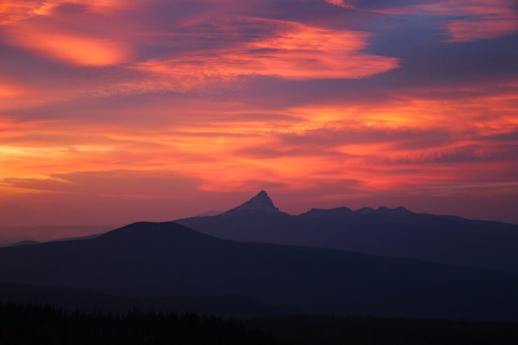Crater Lake NP, Mt Hood, jezero Blanca a Glacier NP 111