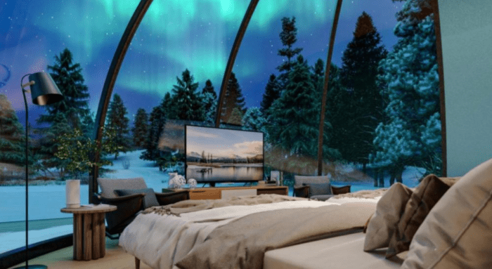 10 tipů na nejkrásnější ubytování v Norsku: glamping, treehouse, tiny house 8
