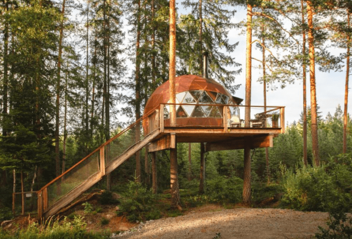 10 tipů na nejkrásnější ubytování v Norsku: glamping, treehouse, tiny house 10
