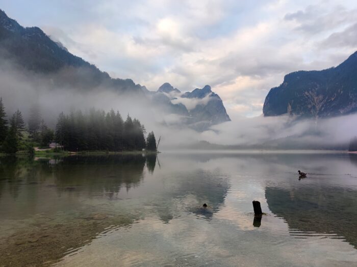 Jezero Lago di Dobbiaco u Toblachu